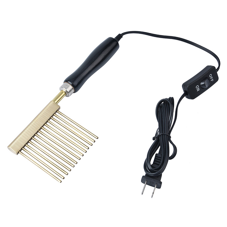 Electric Straightening Pressing Comb ၊